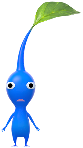 Blue Pikmin Blank Meme Template