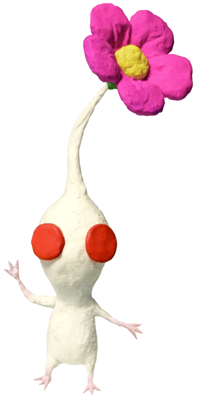 White Pikmin Blank Meme Template