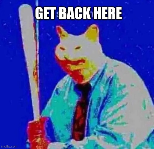 soup time | GET BACK HERE | image tagged in soup time | made w/ Imgflip meme maker