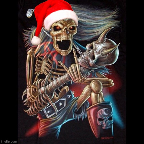 Heavy Metal Skeleton | image tagged in heavy metal skeleton | made w/ Imgflip meme maker