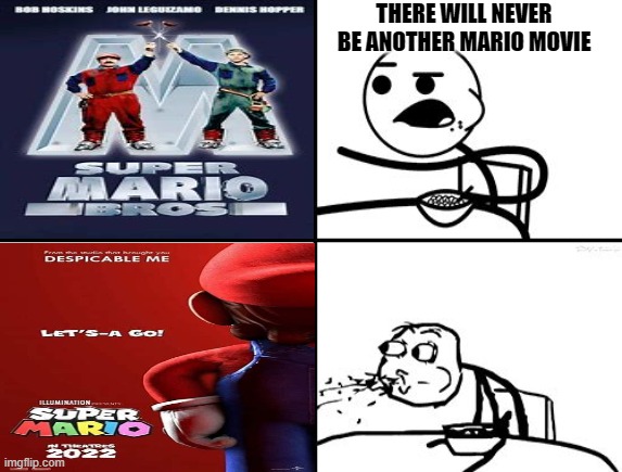 GONNA BE CRAZY NEXT APRIL | THERE WILL NEVER BE ANOTHER MARIO MOVIE | image tagged in mario movie,fun | made w/ Imgflip meme maker