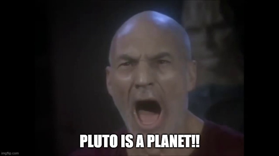 There are four lights | PLUTO IS A PLANET!! | image tagged in there are four lights | made w/ Imgflip meme maker