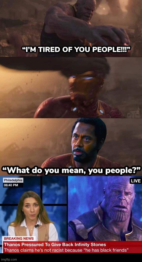 "You should choose your words more carefully." -Thanos | image tagged in black background | made w/ Imgflip meme maker