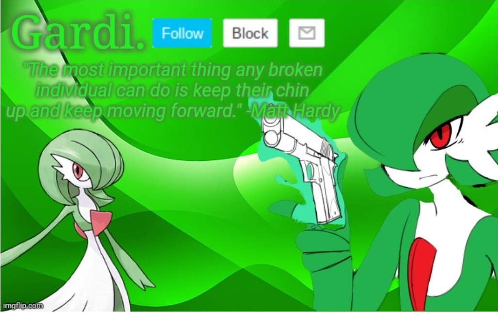 Gardi. Announce Temp 2 Blank Meme Template