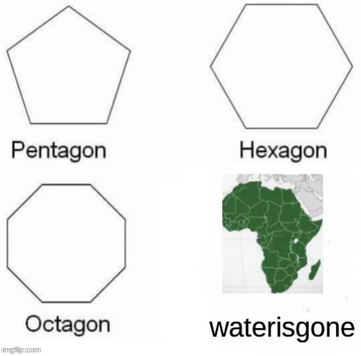 accidentally posted this in fun | image tagged in africa,water | made w/ Imgflip meme maker