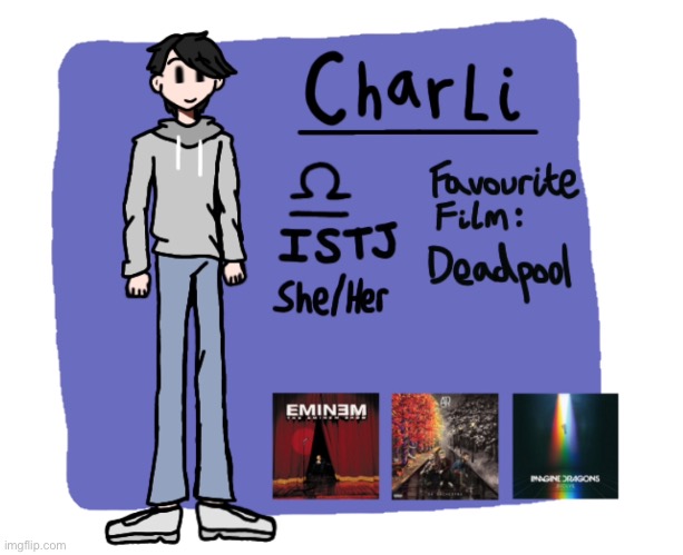 There weren’t enough letters for Charlotte so I put Charli | made w/ Imgflip meme maker