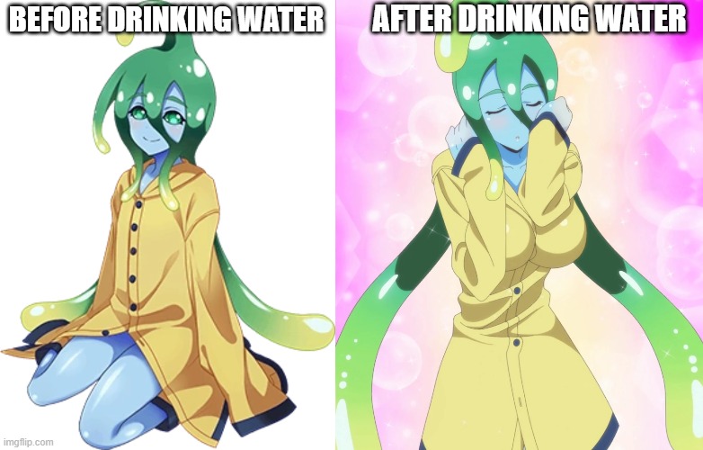 suu-before-vs-after-drinking-water-imgflip