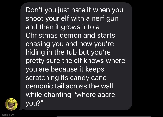 I hate it also | image tagged in elf | made w/ Imgflip meme maker