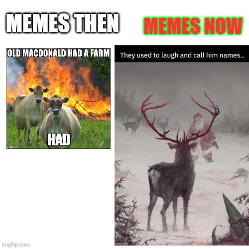 What has happened to us | MEMES NOW; MEMES THEN | image tagged in memories | made w/ Imgflip meme maker