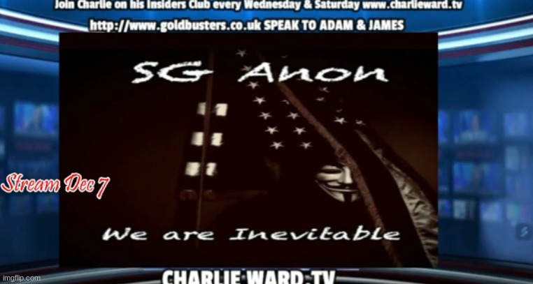 SG Anon & Charlie Ward Major Intel - All of the Pieces Are In Place!! (Video)