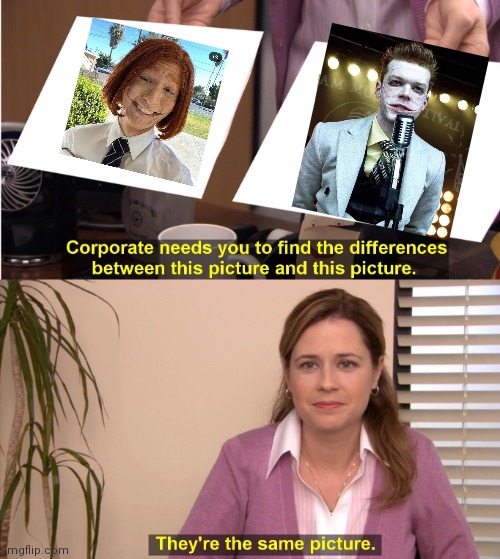 They're The Same Picture | image tagged in memes,they're the same picture,sub urban,jerome valeska,gotham | made w/ Imgflip meme maker