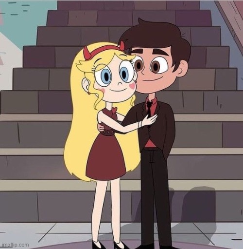 Fashionable Couple | image tagged in starco,svtfoe,star vs the forces of evil,fanart,memes,fashion | made w/ Imgflip meme maker