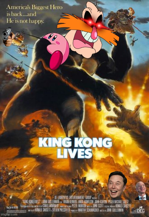 Pingas lives | image tagged in pingas,king kong,memes | made w/ Imgflip meme maker