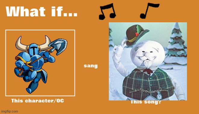if shovel knight sung have a holly jolly christmas | image tagged in what if this character - or oc sang this song,rudolph,christmas,music | made w/ Imgflip meme maker