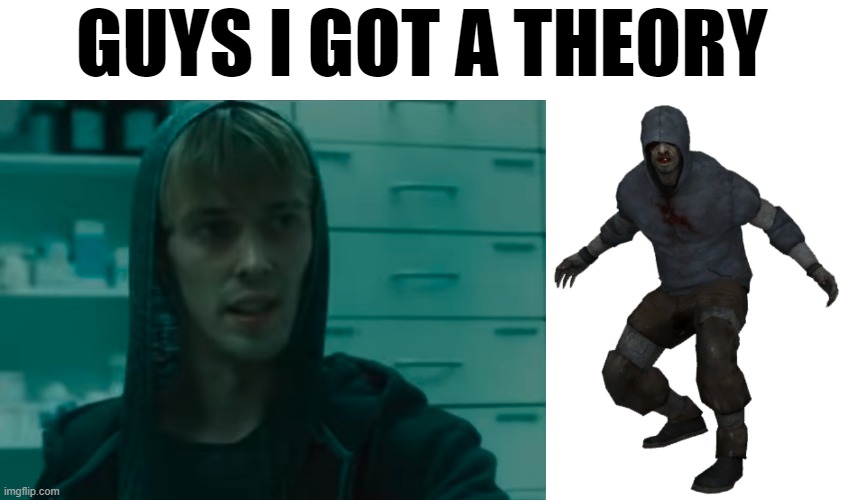 no way is the hunter | GUYS I GOT A THEORY | made w/ Imgflip meme maker