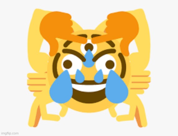 The Hanbringer of Emojis | image tagged in cursed,demon,emoji | made w/ Imgflip meme maker