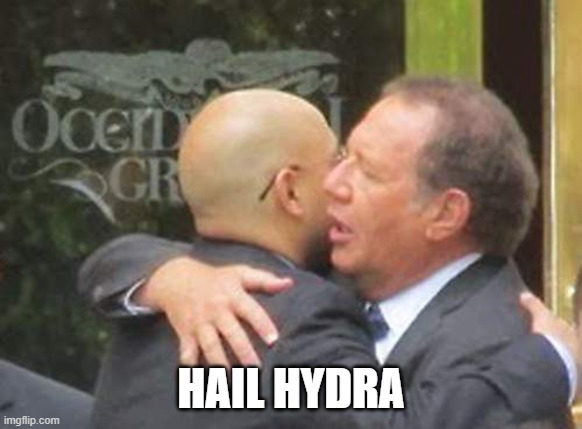 hail hydra | HAIL HYDRA | image tagged in hail hydra | made w/ Imgflip meme maker