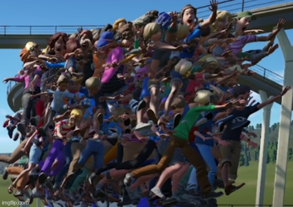 WHAT. THE. F**K. | image tagged in cursed image,planet coaster,lets game it out | made w/ Imgflip meme maker