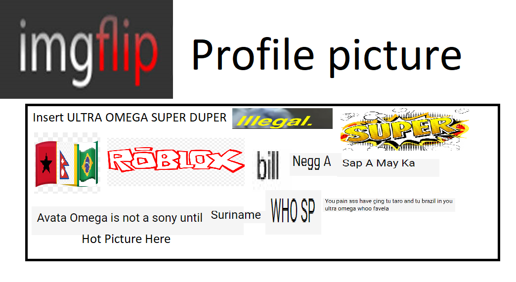 ImgFlip Profile Picture Blank Meme Template