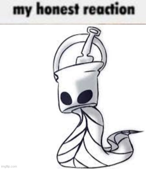 image tagged in my honest reaction,the pail king real | made w/ Imgflip meme maker