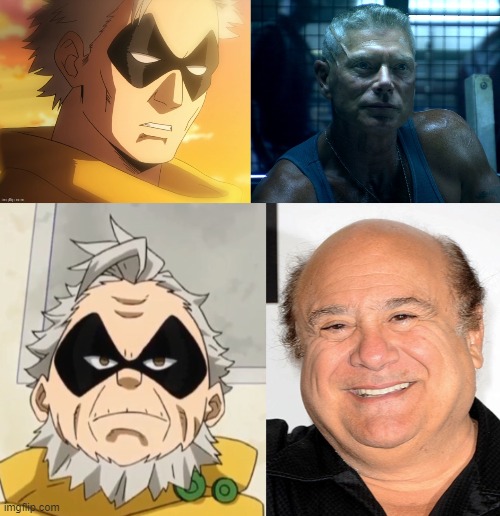 If Gran Torino has a Live Action actor | image tagged in mha,my hero academia | made w/ Imgflip meme maker