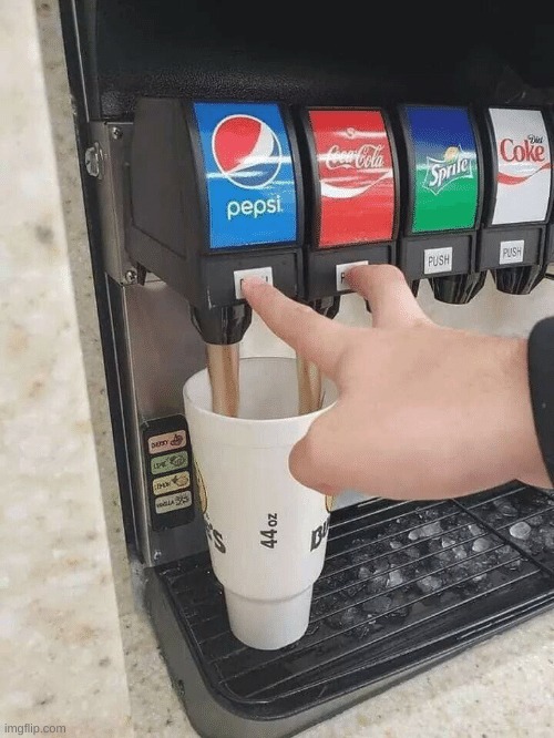 Coke Pepsi | image tagged in coke pepsi | made w/ Imgflip meme maker