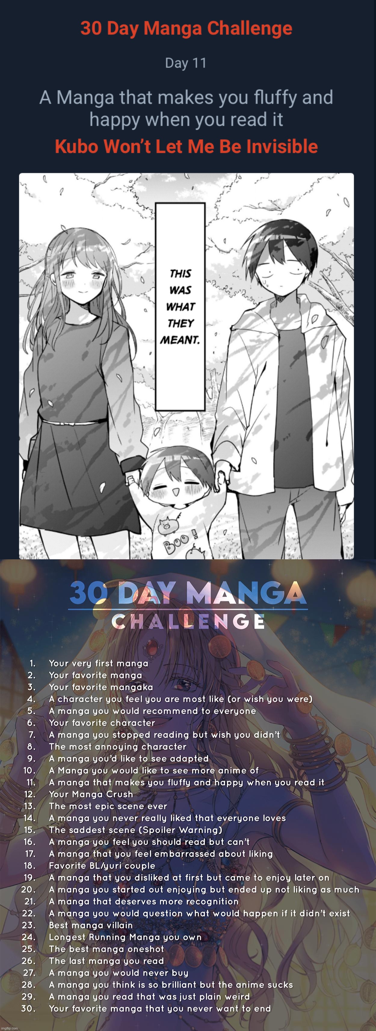 I love this manga | image tagged in 30 day manga challenge | made w/ Imgflip meme maker