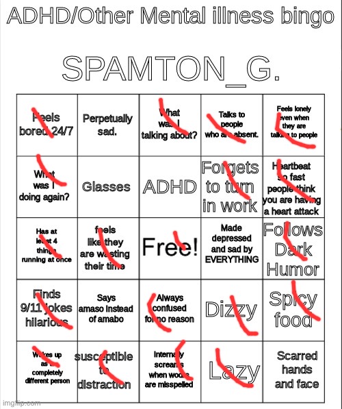 SPAMTON Bingo | image tagged in spamton bingo | made w/ Imgflip meme maker