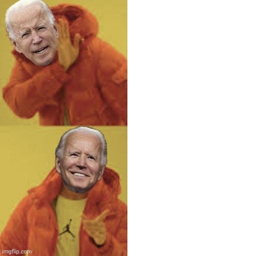 Biden wants nothing to do with it Blank Meme Template