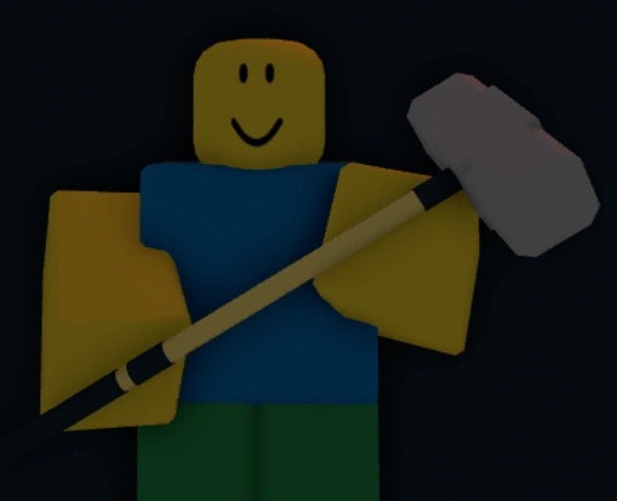 High Quality Roblox sledgehammer Blank Meme Template