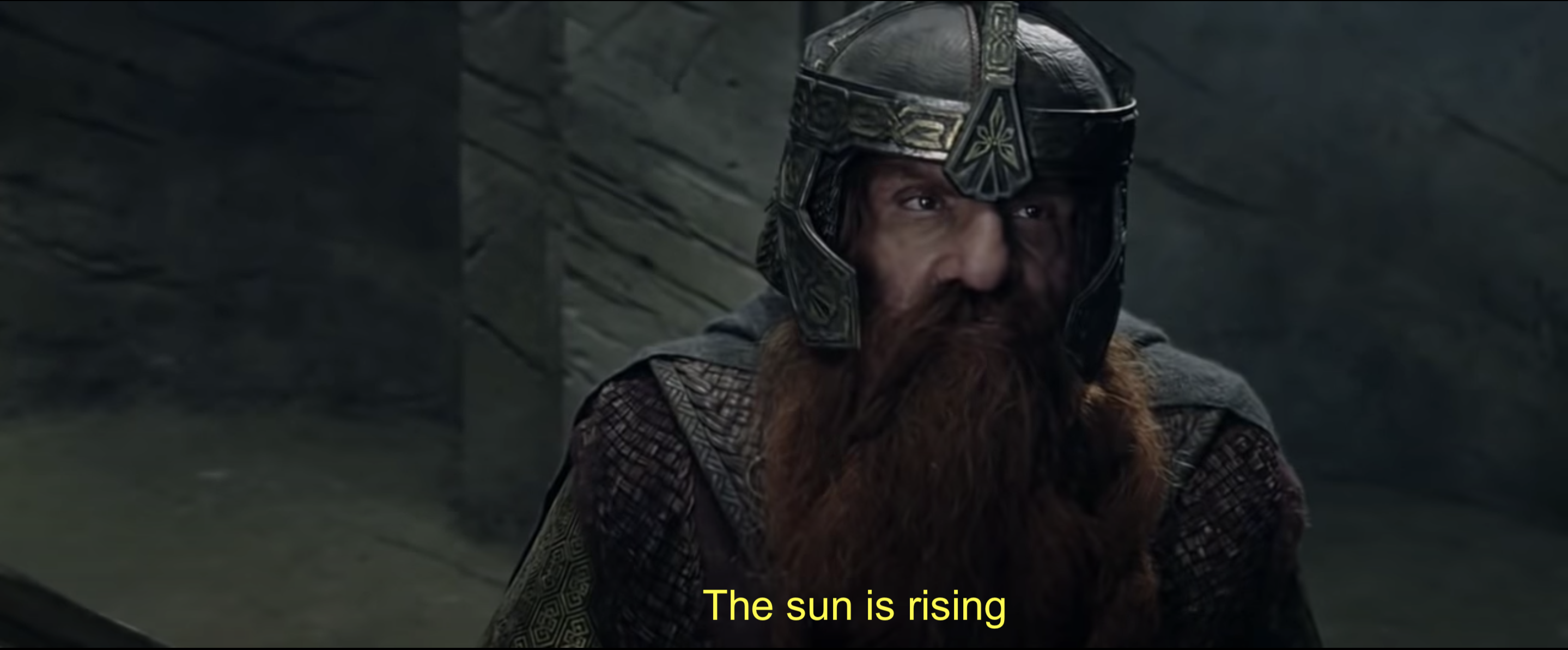 The Sun Is Rising Blank Meme Template