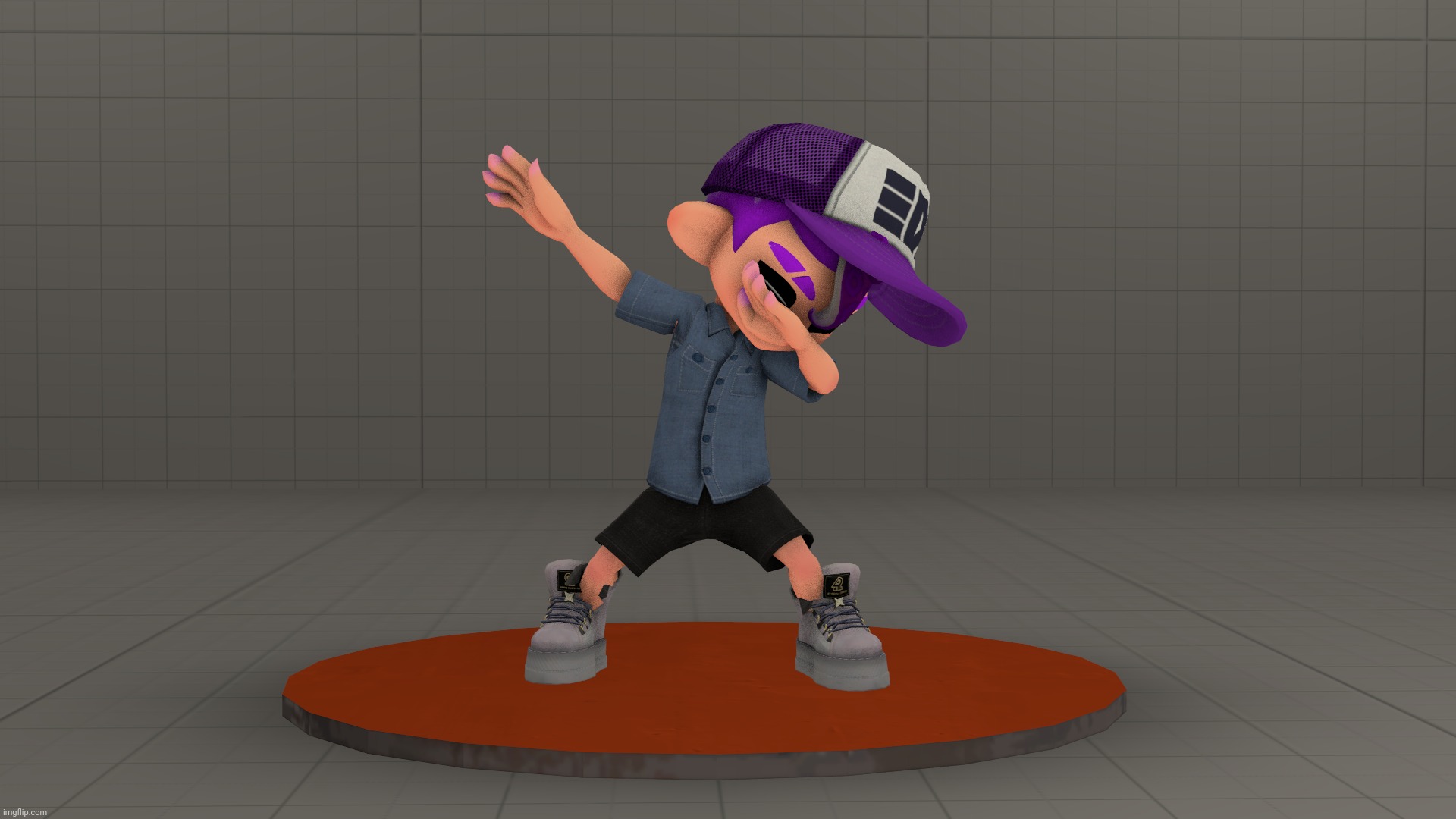 Kayoss' character does the dab | made w/ Imgflip meme maker