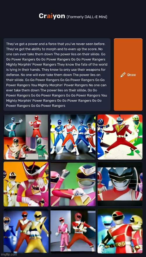 go go power rangers | made w/ Imgflip meme maker