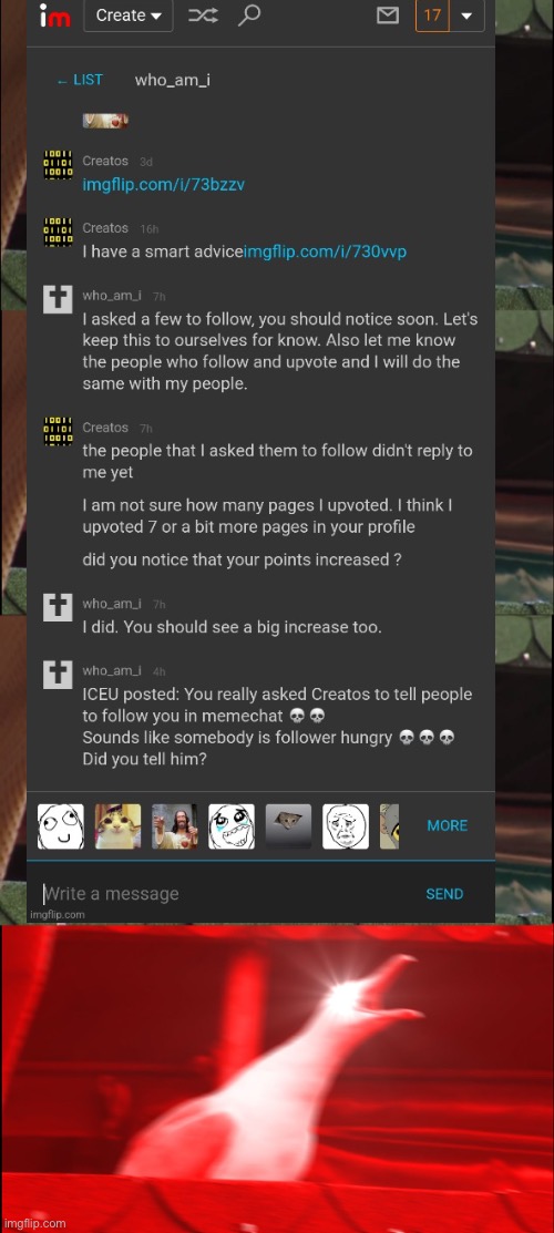 ImgLeaks | image tagged in who am i | made w/ Imgflip meme maker