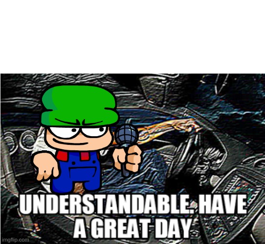 UNDERSTANDABLE, HAVE A GREAT DAY | image tagged in understandable have a great day | made w/ Imgflip meme maker