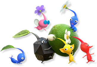 Pikmin & Friends Blank Meme Template