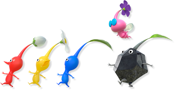 Pikmin & Friends Blank Meme Template