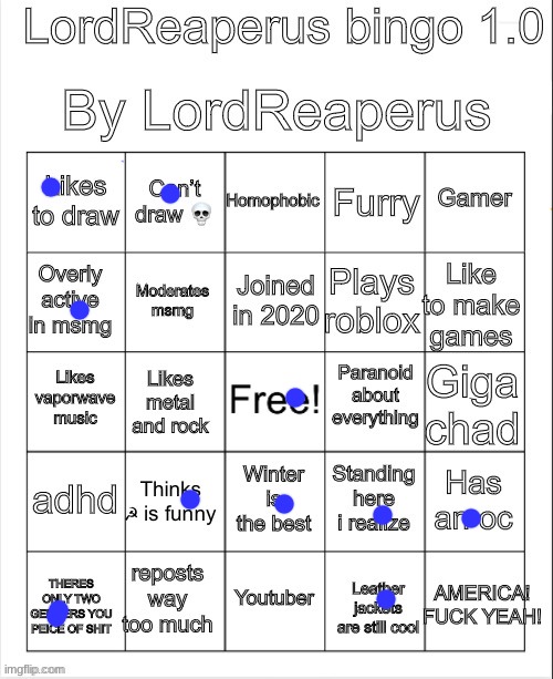 asdfghj | image tagged in lordreaperus bingo 1 0 | made w/ Imgflip meme maker