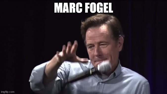 mic drop | MARC FOGEL | image tagged in mic drop | made w/ Imgflip meme maker