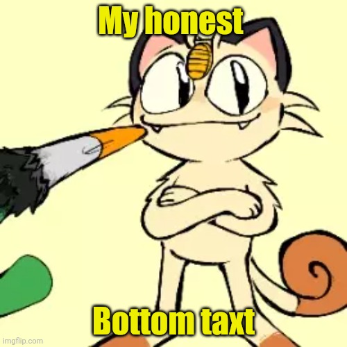 My honest Bottom taxt | made w/ Imgflip meme maker