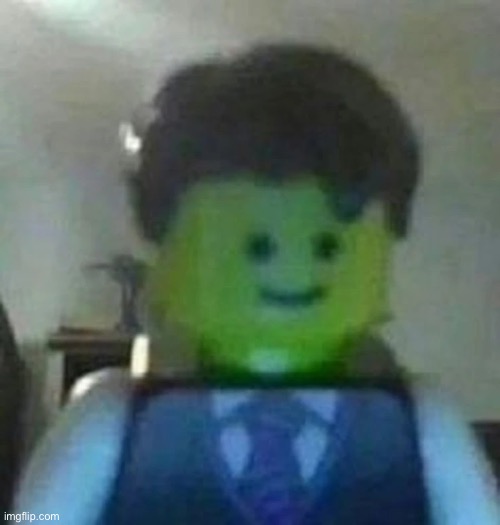 Traumatized Lego Man | image tagged in traumatized lego man | made w/ Imgflip meme maker