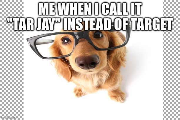 ME WHEN I CALL IT "TAR JAY" INSTEAD OF TARGET | image tagged in but it was me dio | made w/ Imgflip meme maker
