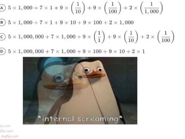 Math | image tagged in internal screaming | made w/ Imgflip meme maker