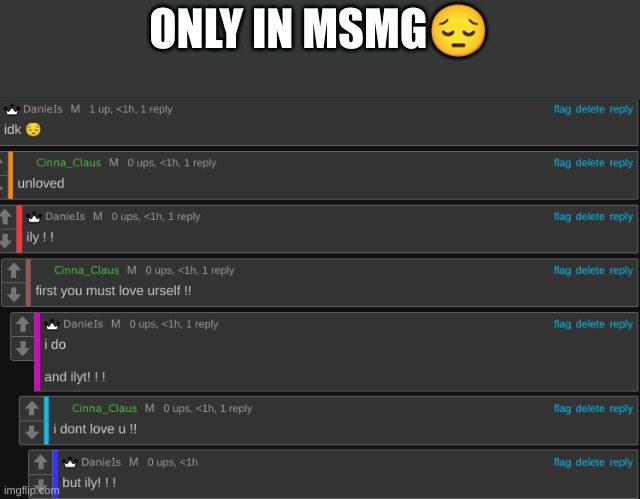 ONLY IN MSMG😔 | made w/ Imgflip meme maker