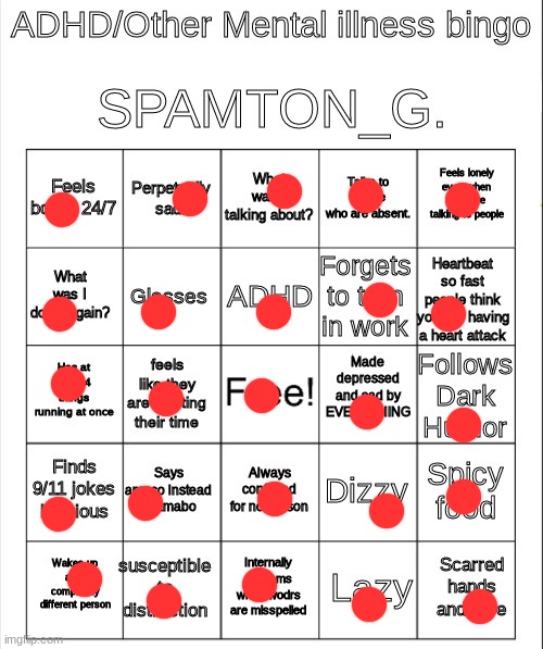 SPAMTON Bingo | image tagged in spamton bingo | made w/ Imgflip meme maker