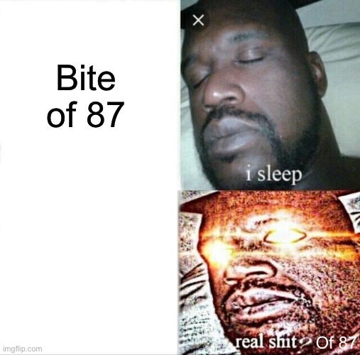 Sleeping Shaq Meme | Bite of 87 Of 87 | image tagged in memes,sleeping shaq | made w/ Imgflip meme maker