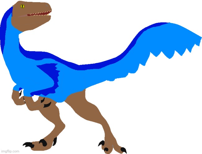 Velocity the Velociraptor | image tagged in velocity remake | made w/ Imgflip meme maker