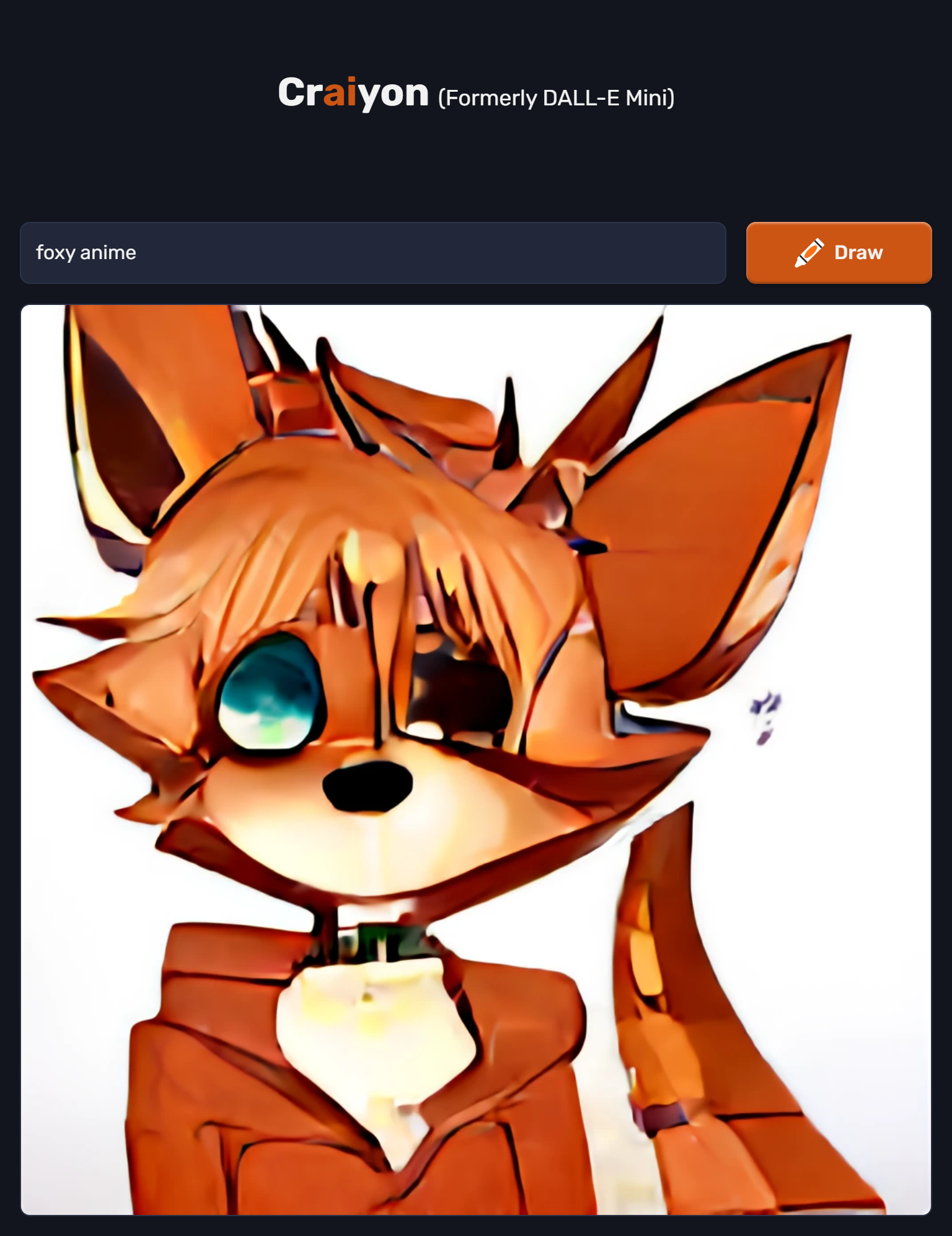 High Quality cute foxy Blank Meme Template