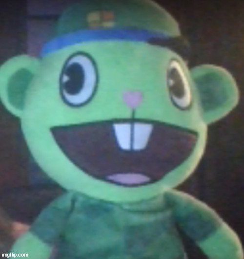 flippy plush reveal | made w/ Imgflip meme maker