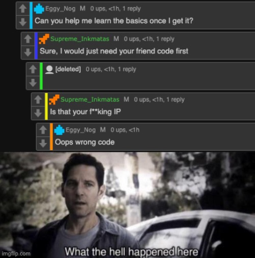 ? | image tagged in what the hell happened here | made w/ Imgflip meme maker